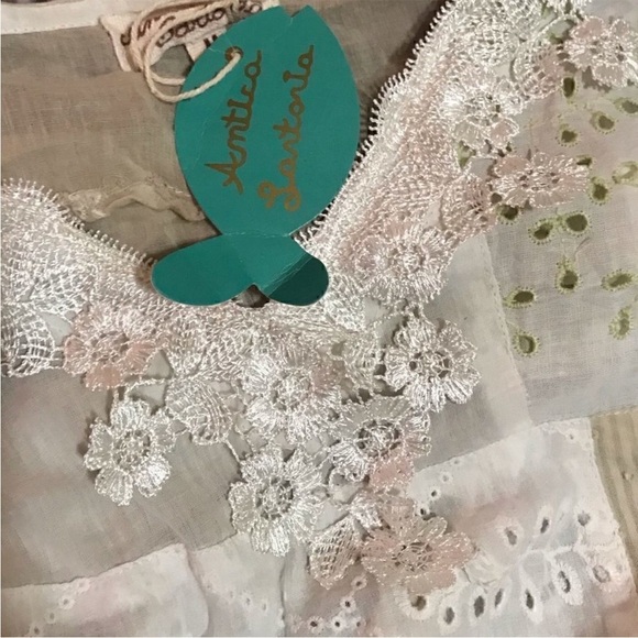 NWT Antica Sartoria Flowy Boho Gorgeous Poncho NOTE: There is a Flaw! - Picture 9 of 11